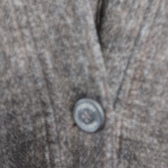 Poetry linen wool tunic with side slits - Picture 2 of 6